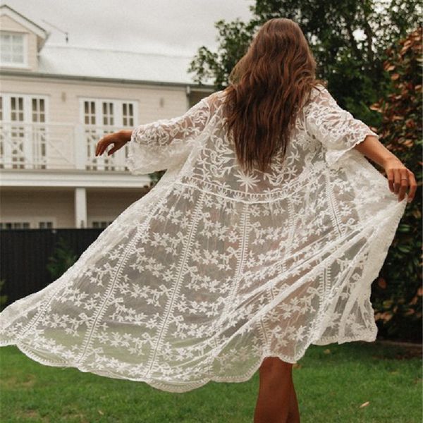 lace beach pareo wear swim suit cover up playa tunics for kimono swimwear women dress #q795 210420, White;black
lace beach pareo wear swim suit cover up playa tunics for kimono swimwear women dress #q795 210420, White;black