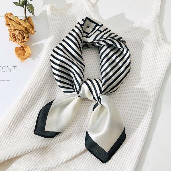 scarves stripe imitate real silk scarf sweet roll edge adornment profession small printing hairband, Blue;gray
scarves stripe imitate real silk scarf sweet roll edge adornment profession small printing hairband, Blue;gray