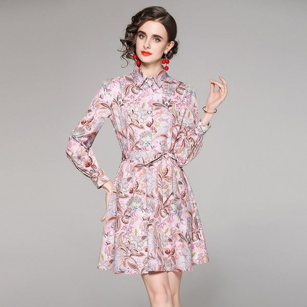 turn-down collar flowers print shirt dress women summer long sleeve slim brand designer draped party mini dresses 210514, Black;gray
turn-down collar flowers print shirt dress women summer long sleeve slim brand designer draped party mini dresses 210514, Black;gray