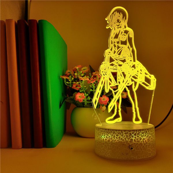 nightlight touch sensor 3d led night light attack on titan anime desk lamp mikasa ackerman figure app control holiday gift for kids
nightlight touch sensor 3d led night light attack on titan anime desk lamp mikasa ackerman figure app control holiday gift for kids