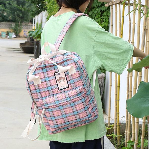 backpack 2021 lattice leisure student schoolbag trend waterproof dual purpose travel
backpack 2021 lattice leisure student schoolbag trend waterproof dual purpose travel