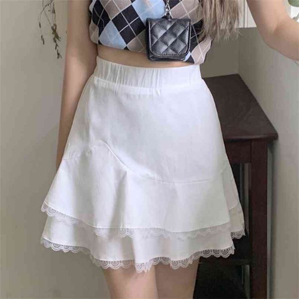 woman skirts goth black vintage lace fashion pleated punk korean style short mini women 210529
woman skirts goth black vintage lace fashion pleated punk korean style short mini women 210529