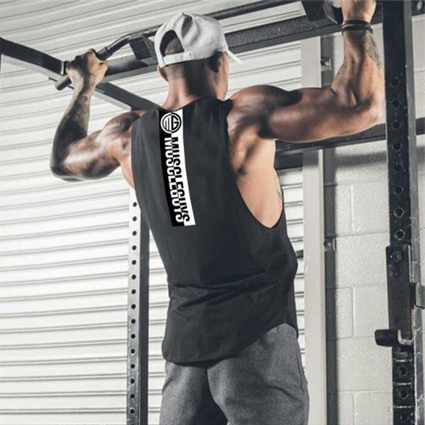 muscleguys fitness tank men bodybuilding clothing sleeveless shirt vests cotton gyms singlets muscle tanktop, White;black
muscleguys fitness tank men bodybuilding clothing sleeveless shirt vests cotton gyms singlets muscle tanktop, White;black