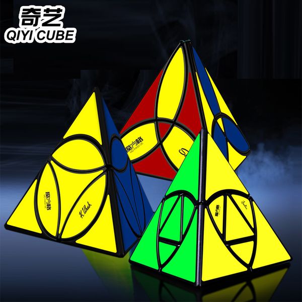 Magic cube puzzle QiYi Qiyi Justin Eplett cube pyramid JinZong Golden rice-pudding professional twist wisdom game cube toys
Magic cube puzzle QiYi Qiyi Justin Eplett cube pyramid JinZong Golden rice-pudding professional twist wisdom game cube toys