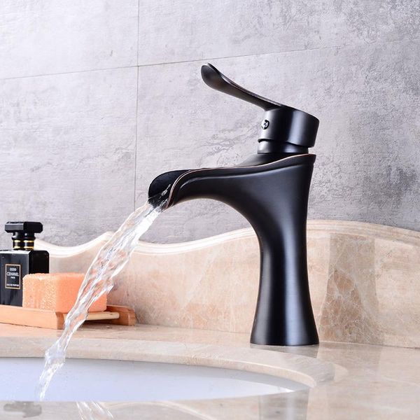 bathroom sink faucets basin brass black bronze elegant waterfall faucet single lever hole deck mount big spout mixer taps
bathroom sink faucets basin brass black bronze elegant waterfall faucet single lever hole deck mount big spout mixer taps