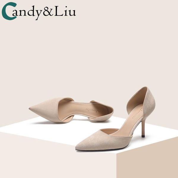 dress shoes nude high heels women's thin 2021 spring korean version versatile small fresh 5cm pointed middle heel, Black
dress shoes nude high heels women's thin 2021 spring korean version versatile small fresh 5cm pointed middle heel, Black