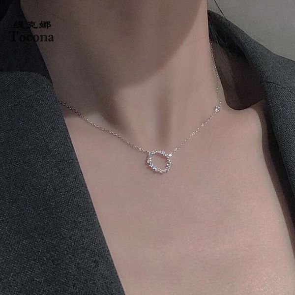 tocona korea round clavicle chain choker neckalce for women silver color geoemtry wedding jewelry drop 18158 pendant necklaces
tocona korea round clavicle chain choker neckalce for women silver color geoemtry wedding jewelry drop 18158 pendant necklaces