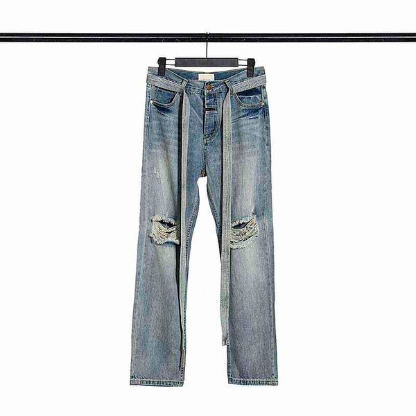 men's jeans justin bieber essentials men denim fashion slim ripped frayed long pants streetwear uz4c, Blue
men's jeans justin bieber essentials men denim fashion slim ripped frayed long pants streetwear uz4c, Blue