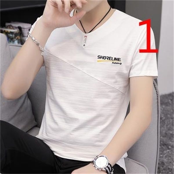 spring half sleeve embroidered mercerized cotton tide brand short 210420, White;black
spring half sleeve embroidered mercerized cotton tide brand short 210420, White;black