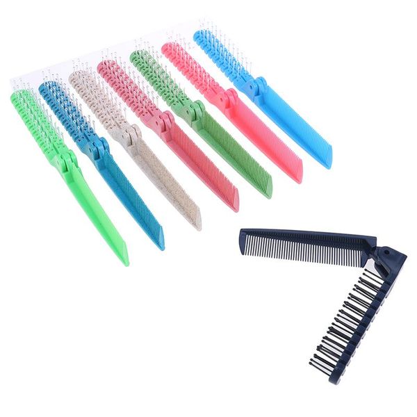 hair brushes women travel portable diy beauty plastic comb massage brush double headed toothed foldable hairdressing tools, Silver
hair brushes women travel portable diy beauty plastic comb massage brush double headed toothed foldable hairdressing tools, Silver