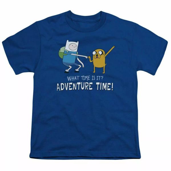 adventure time fist bump kids youth t shirt licensed cartoons tee royal blue, White;black
adventure time fist bump kids youth t shirt licensed cartoons tee royal blue, White;black