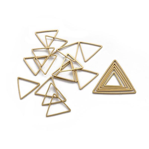 charms 1pack raw brass 15mm 20mm 25mm 29mm 34mm triangle frame pendant for handmade earring jewelry findings making accessories, Bronze;silver
charms 1pack raw brass 15mm 20mm 25mm 29mm 34mm triangle frame pendant for handmade earring jewelry findings making accessories, Bronze;silver