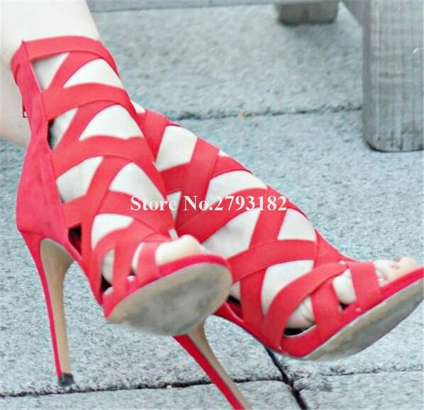 dress shoes women fashion open toe banded stiletto heel gladiator sandals slim elastic strap cross high heels, Black
dress shoes women fashion open toe banded stiletto heel gladiator sandals slim elastic strap cross high heels, Black