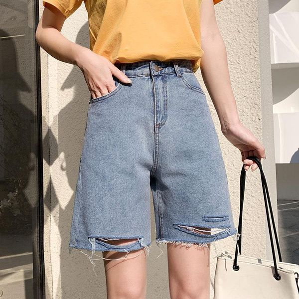 five-point denim pants women's 2021 summer ultra-high waist slim short-height loose hong kong-flavored straight wide leg jeans, Blue
five-point denim pants women's 2021 summer ultra-high waist slim short-height loose hong kong-flavored straight wide leg jeans, Blue