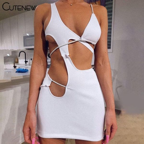 casual dresses cute solid irregular hollow out bodycon mini dress women 2021 summer skinny cross bandage sleeveless lady party clubwear, Black;gray
casual dresses cute solid irregular hollow out bodycon mini dress women 2021 summer skinny cross bandage sleeveless lady party clubwear, Black;gray