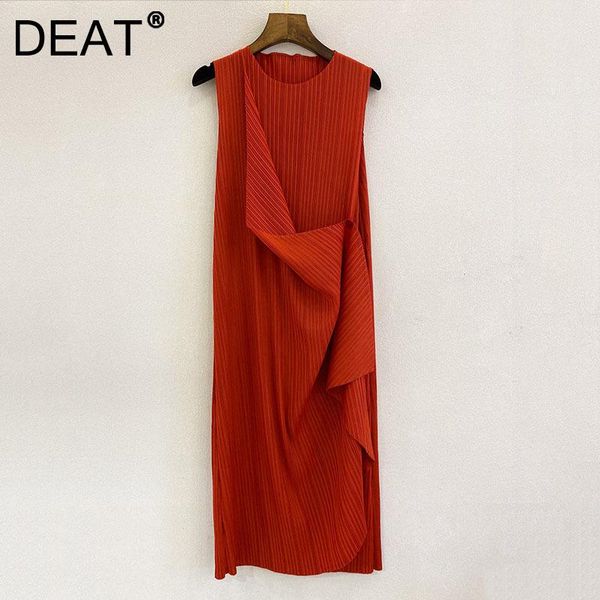 casual dresses deat woman pleated dress sleeveless patchwork single button straight elastic wild style looes 2021 summer fashion 15ht530, Black;gray
casual dresses deat woman pleated dress sleeveless patchwork single button straight elastic wild style looes 2021 summer fashion 15ht530, Black;gray