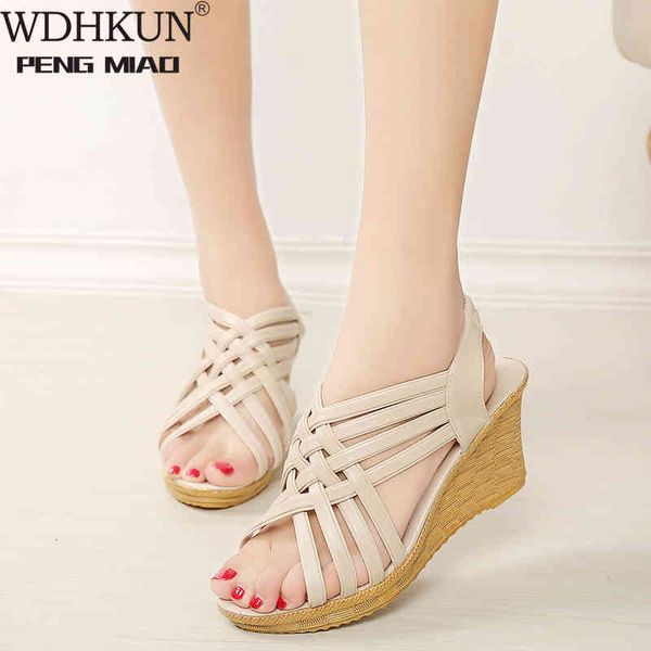 sandals summer style fashion gladiator women wedges elastic band peep toe platform roman shoes black wild ladies 623j
sandals summer style fashion gladiator women wedges elastic band peep toe platform roman shoes black wild ladies 623j