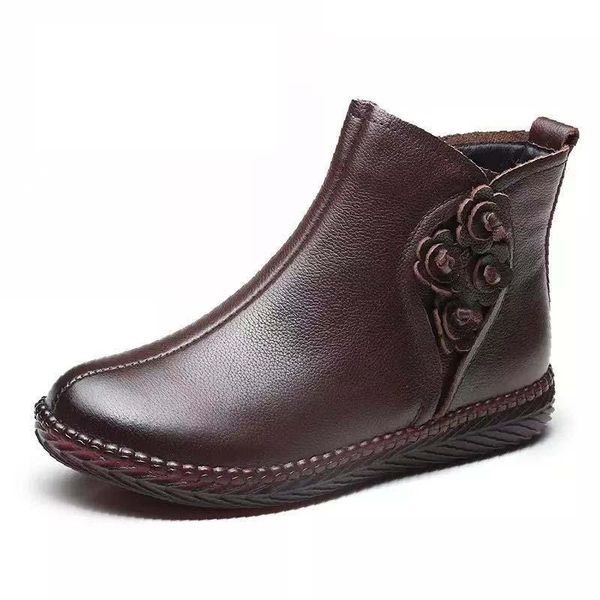 spring and autumn fashion mother ladies single shoe ankle boots flat comfortable middle-aged old all-match, Black
spring and autumn fashion mother ladies single shoe ankle boots flat comfortable middle-aged old all-match, Black