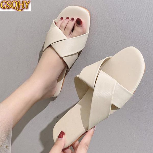 women summer pu leather slipper ladies solid beach non slip sandals female on light comfort outdoor woman slippers 2021, Black
women summer pu leather slipper ladies solid beach non slip sandals female on light comfort outdoor woman slippers 2021, Black