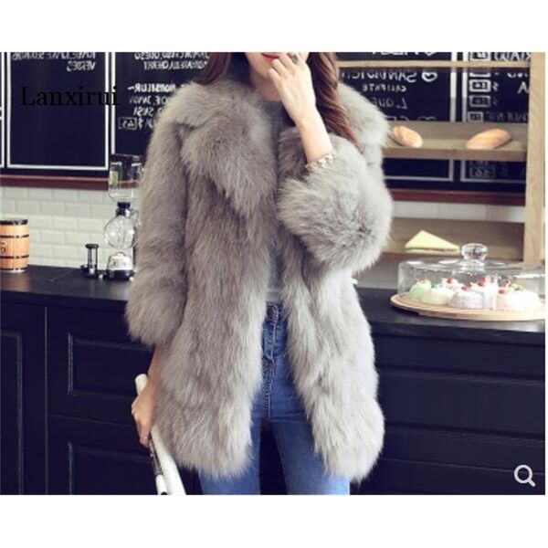 women's fur & faux winter full leather fake grass coat short integrated warm fashion imitation jacket i9sr, Black
women's fur & faux winter full leather fake grass coat short integrated warm fashion imitation jacket i9sr, Black