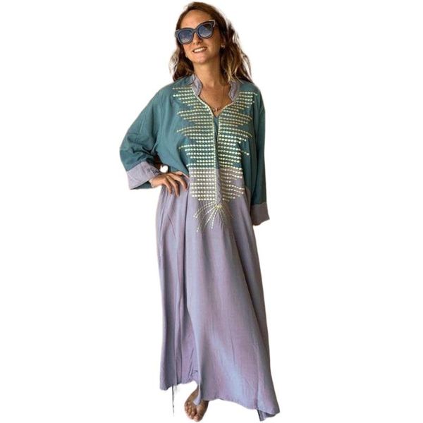 spring summer cotton embroidery holiday beach bikini swimsuit cover up female ethnic style loose stitching long-sleeved dress women's s, White;black
spring summer cotton embroidery holiday beach bikini swimsuit cover up female ethnic style loose stitching long-sleeved dress women's s, White;black
