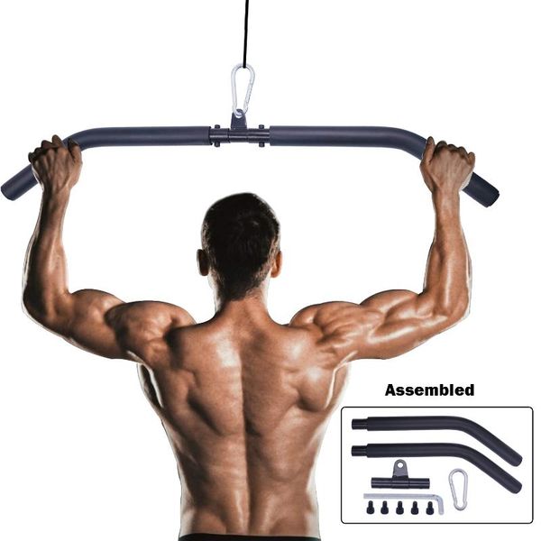 accessories diy assembly lat bar cable machine attachment tricep curl pull down heavy duty gym strength workout fitness
accessories diy assembly lat bar cable machine attachment tricep curl pull down heavy duty gym strength workout fitness