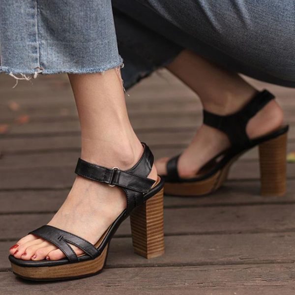 dress shoes brand design fashion for women concise female office lady sandals block heels sandal girls, Black
dress shoes brand design fashion for women concise female office lady sandals block heels sandal girls, Black