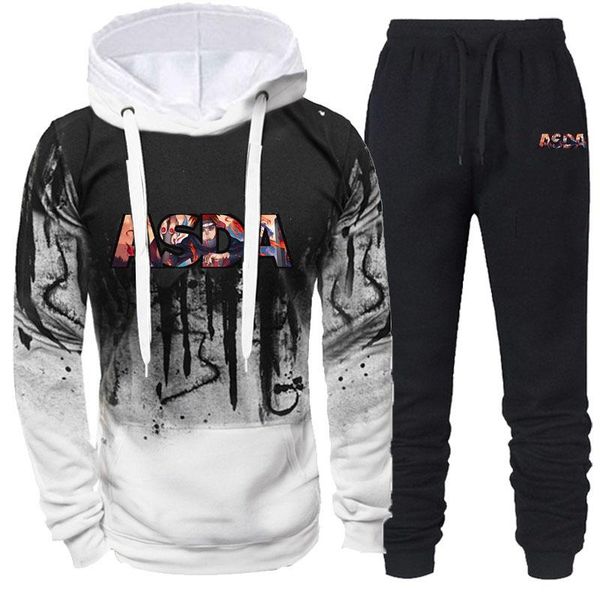 men's hoodies & sweatshirts asd sweatshirt + pants 2 piece set casual sportswear hoodie outerwear suit for autumn and winter, Black
men's hoodies & sweatshirts asd sweatshirt + pants 2 piece set casual sportswear hoodie outerwear suit for autumn and winter, Black