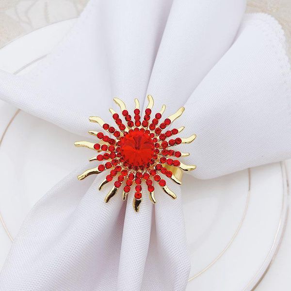 napkin rings 8pcs/lot crystal sunflower ring alloy wedding el tableware button deskdecoration 
napkin rings 8pcs/lot crystal sunflower ring alloy wedding el tableware button deskdecoration