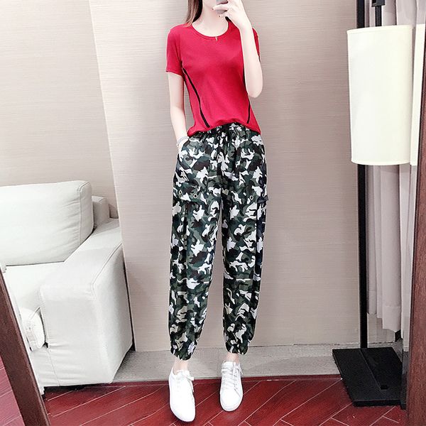 tracksuits fashion sport suit sportswear women 2021 leisure loose handsome camouflage overalls, Gray
tracksuits fashion sport suit sportswear women 2021 leisure loose handsome camouflage overalls, Gray