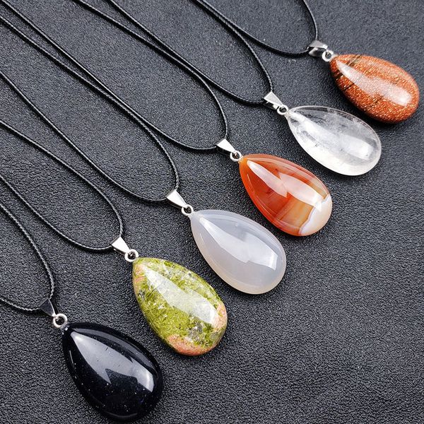 natural energy crystal stone pendant necklaces handmade jewelry for women men party club decor with chain, Silver
natural energy crystal stone pendant necklaces handmade jewelry for women men party club decor with chain, Silver