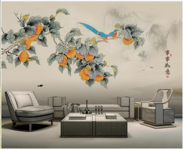 wallpapers custom mural 3d wall on the chinese style colorful flowers and birds home decor po wallpaper in living room
wallpapers custom mural 3d wall on the chinese style colorful flowers and birds home decor po wallpaper in living room