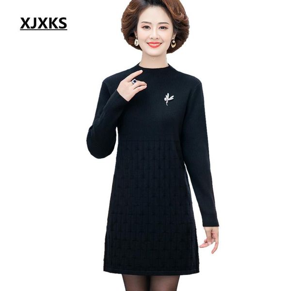 cashmere knitted long sweater women pullover 2021 autumn winter dress casual dresses, Black;gray
cashmere knitted long sweater women pullover 2021 autumn winter dress casual dresses, Black;gray