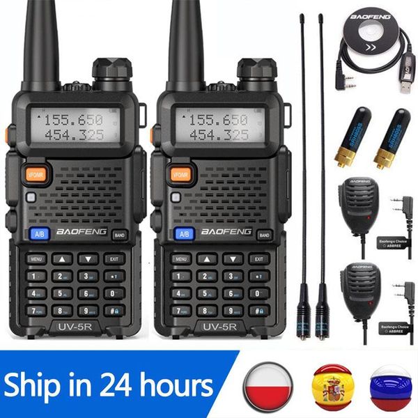 walkie talkie 2pcs optional 5w 8w baofeng uv-5r uv5r walkie-talkie hunting radio uv-82 uv-8hx uv-9r plus uv-10r
walkie talkie 2pcs optional 5w 8w baofeng uv-5r uv5r walkie-talkie hunting radio uv-82 uv-8hx uv-9r plus uv-10r