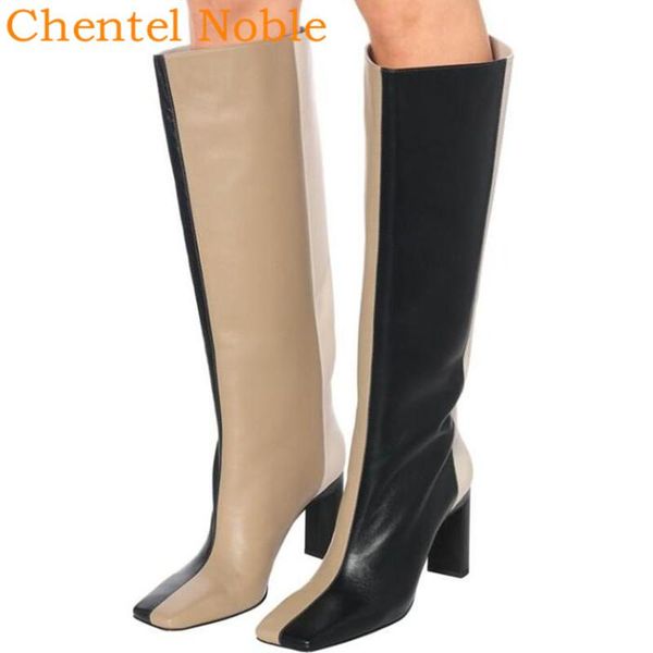 boots square toe splicing fashion zip high heels so cool shoes zapatos de mujer brand resign chentel mixed color knight, Black
boots square toe splicing fashion zip high heels so cool shoes zapatos de mujer brand resign chentel mixed color knight, Black