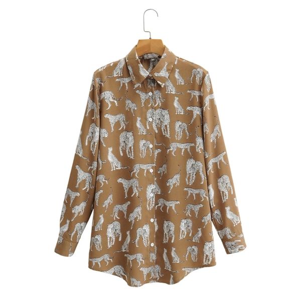 spring women animal printing long sleeve basic shirt female turndown collar blouse casual lady loose blusas s8561 210430, White
spring women animal printing long sleeve basic shirt female turndown collar blouse casual lady loose blusas s8561 210430, White