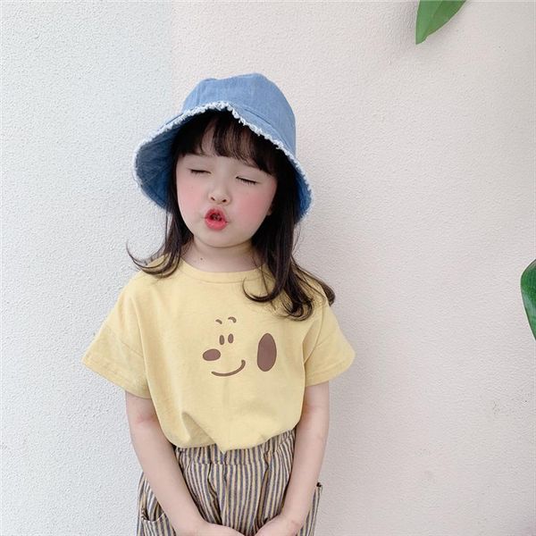 korean style summer cartoon short sleeve t shirts for boys and girls pure cotton casual, Blue
korean style summer cartoon short sleeve t shirts for boys and girls pure cotton casual, Blue