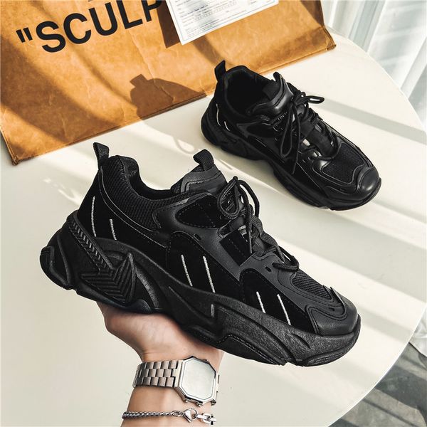 2021 spring mens casual shoes fashion thick bottom man fashion platform shoes zapatillas hombre lace-up men sneaker black
2021 spring mens casual shoes fashion thick bottom man fashion platform shoes zapatillas hombre lace-up men sneaker black