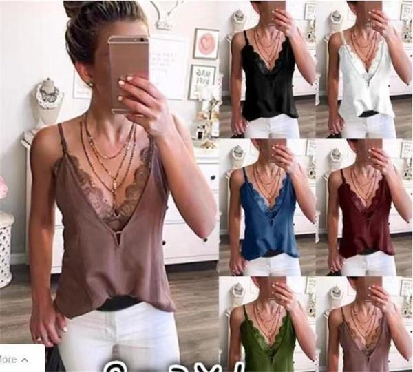 famale color crop base vest ladies mesh v neck camis summer backless solid, White 
famale color crop base vest ladies mesh v neck camis summer backless solid, White