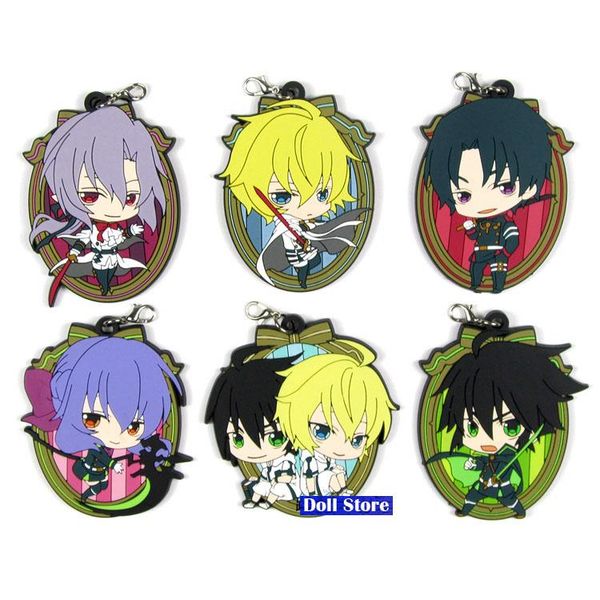 keychains seraph of the end original japanese anime figure rubber silicone sweet smell mobile phone charms/key chain/strap d278, Silver
keychains seraph of the end original japanese anime figure rubber silicone sweet smell mobile phone charms/key chain/strap d278, Silver
