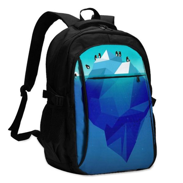 backpack usb charging lapwomen's for teenage students girls school iceberg and penguins travel bagpack
backpack usb charging lapwomen's for teenage students girls school iceberg and penguins travel bagpack