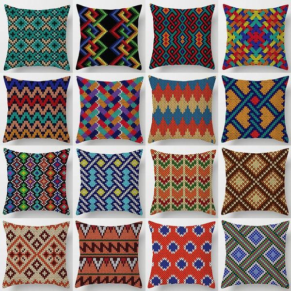 cushion/decorative pillow nordic ins ethnic case cushion cover home decor polyester sofa car seat decorative knit print throw 45x45cm
cushion/decorative pillow nordic ins ethnic case cushion cover home decor polyester sofa car seat decorative knit print throw 45x45cm