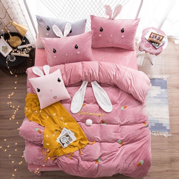 bedding sets embroidery flannel fleece velvet girl set pillowcases long bed fitted sheet duvet cover linen ear
bedding sets embroidery flannel fleece velvet girl set pillowcases long bed fitted sheet duvet cover linen ear