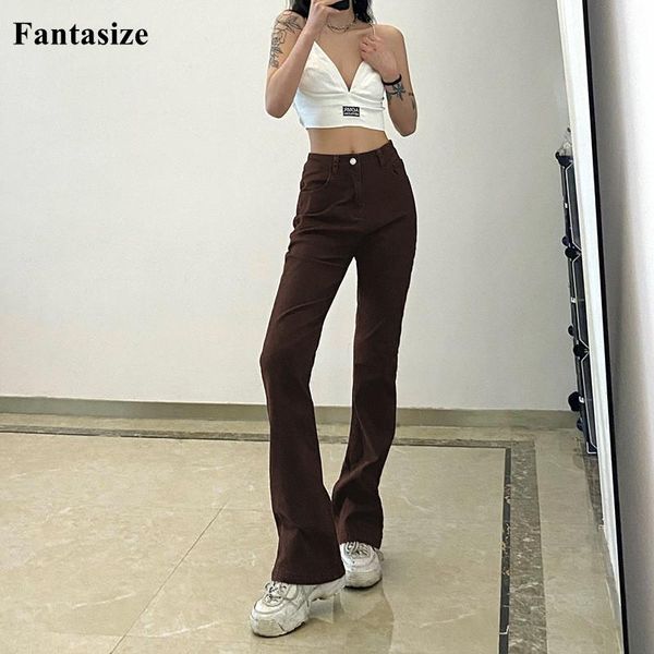 women's jeans fantasize elastic vintage flare denim pants low waisted slim streetwear leisure skinny women trousers harajuku, Blue
women's jeans fantasize elastic vintage flare denim pants low waisted slim streetwear leisure skinny women trousers harajuku, Blue