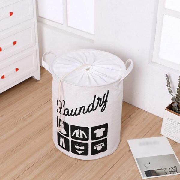 cotton and linen sundries storage basket foldable portable laundry hamper dirty clothes organizer (white) baskets
cotton and linen sundries storage basket foldable portable laundry hamper dirty clothes organizer (white) baskets