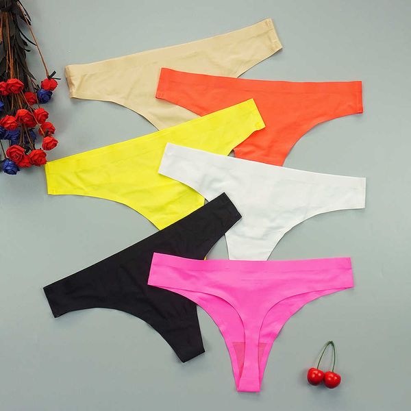 women's panties seamless women thong ice silk tangas femme low rise g string solid color sports intimate underwear dropshipping, Black;white
women's panties seamless women thong ice silk tangas femme low rise g string solid color sports intimate underwear dropshipping, Black;white