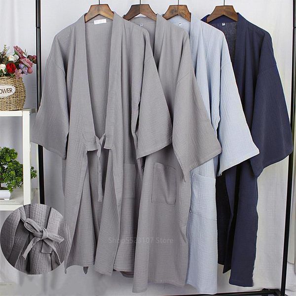 japanese style traditional womens sleepwears kiimoono pajamas solid cotton men haori yukata bathrobe home clothing, Black;red
japanese style traditional womens sleepwears kiimoono pajamas solid cotton men haori yukata bathrobe home clothing, Black;red