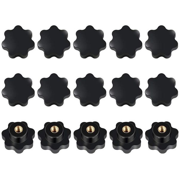 pieces m8 female thread star shaped knob 8mm head clamping screw handle nuts storage boxes & bins
pieces m8 female thread star shaped knob 8mm head clamping screw handle nuts storage boxes & bins
