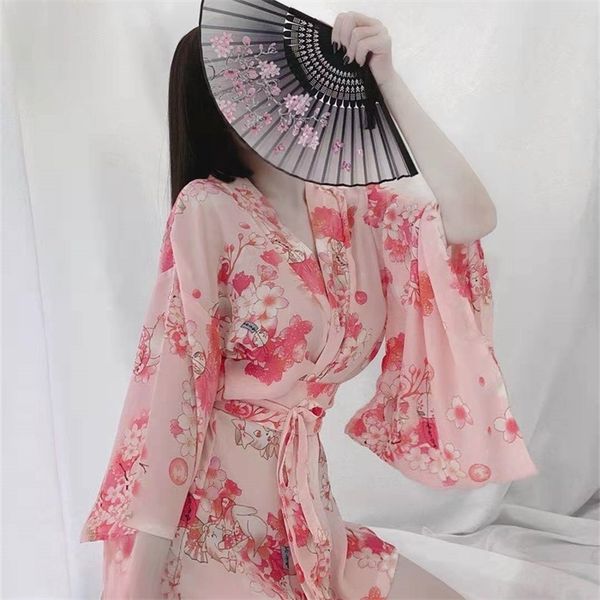 japanese printed kimono set lingerie female floral chiffon bathrobe women yukata robe costumes pajamas belt dressing gowns, Black;white
japanese printed kimono set lingerie female floral chiffon bathrobe women yukata robe costumes pajamas belt dressing gowns, Black;white