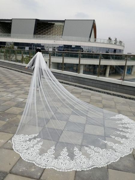 bridal veils 5 meter 4m white ivory cathedral wedding long lace edge veil with comb waccessories bride veuedding, Black
bridal veils 5 meter 4m white ivory cathedral wedding long lace edge veil with comb waccessories bride veuedding, Black